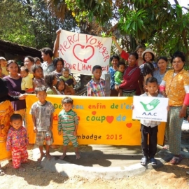 Remerciements aux ONG:  FCC,Voyager pour l'Humanité et Action Aide Cambodge