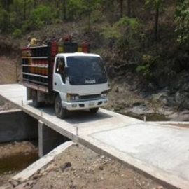 Guanijiquil: le pont est mis à l’épreuve